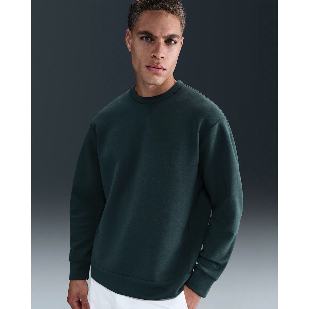 Nike 24.7 ImpossiblySoft Men's Crew Seaweed/Black Spruce Size XL HQ6964-390